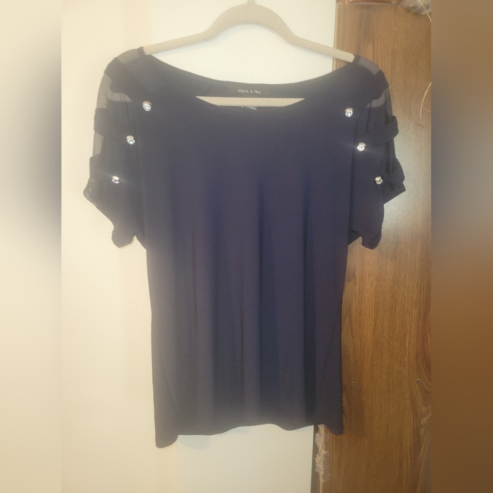 Short sleeve blouse